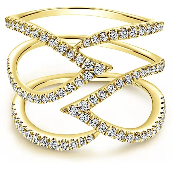 14k Yellow Gold Fashion Band - LR50933Y45JJ