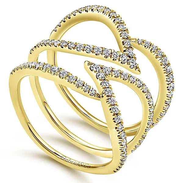 14k Yellow Gold Fashion Band - LR50933Y45JJ