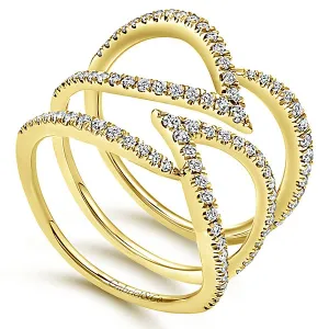 14k Yellow Gold Fashion Band - LR50933Y45JJ