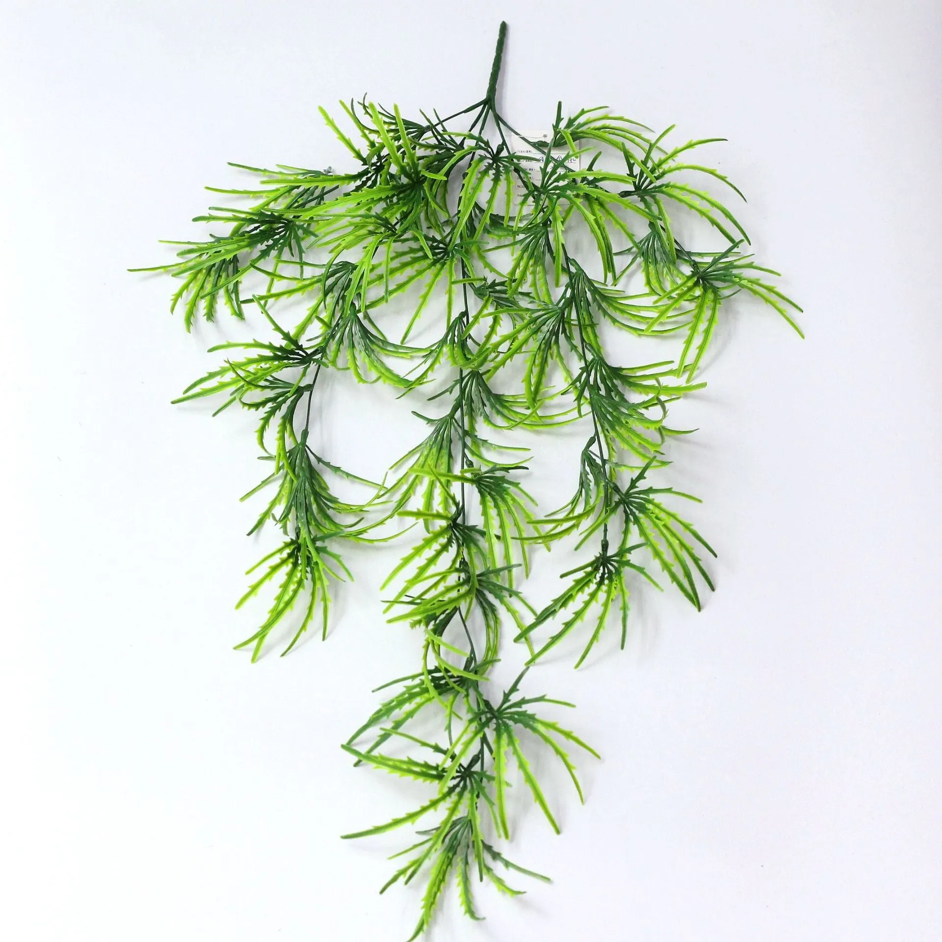 5PCS Wall-Mounted Artificial Plant Rattan Chicken Feet Leaves Plastic Fake Green Plants