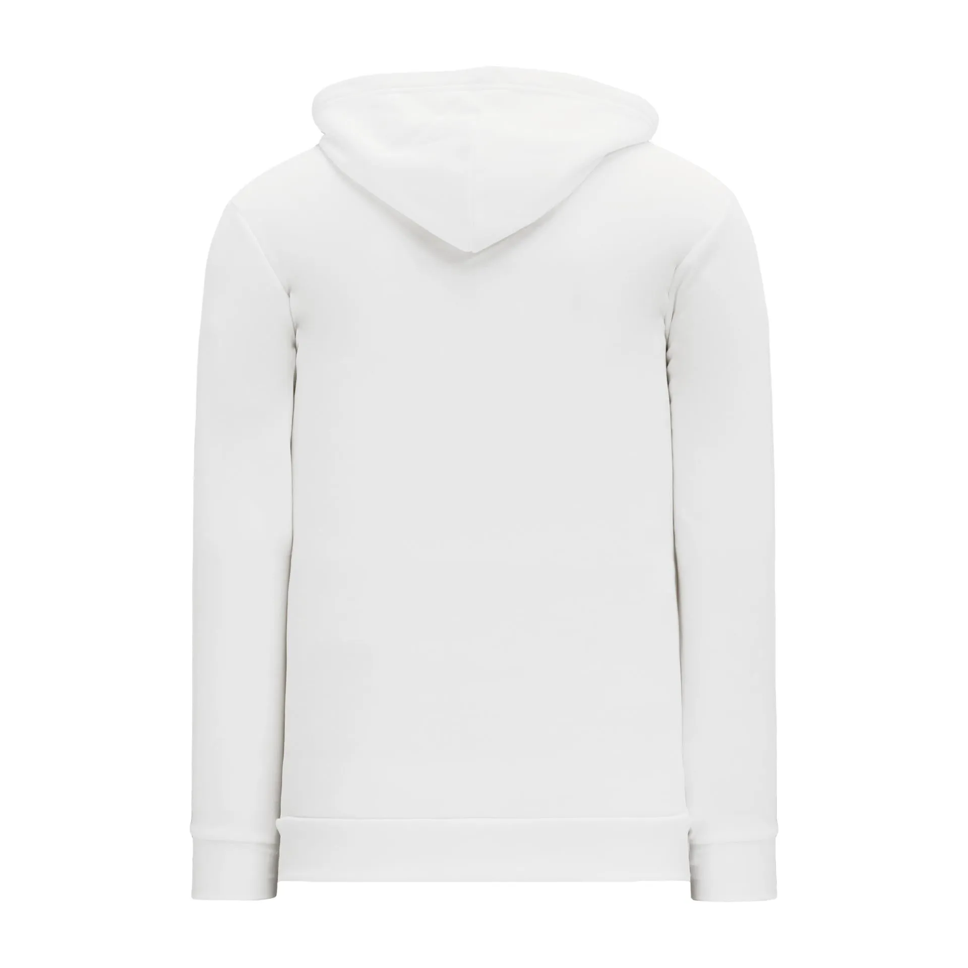 A1834-000 White Blank Hoodie Sweatshirt