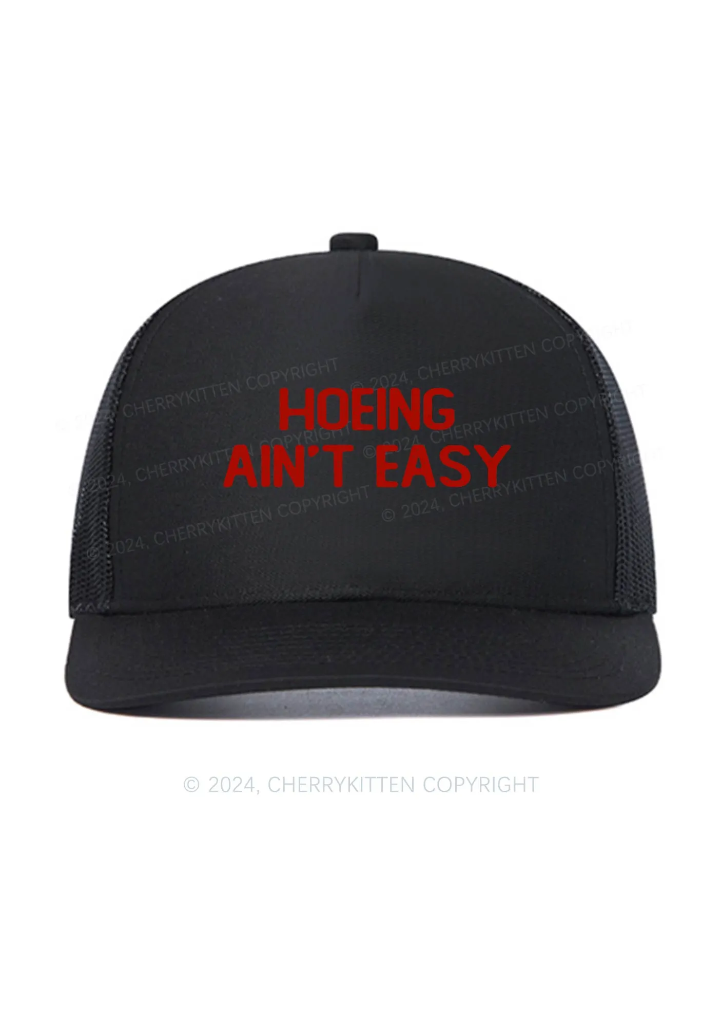Ain't Easy Y2K Trucker Mesh Hat Cherrykitten