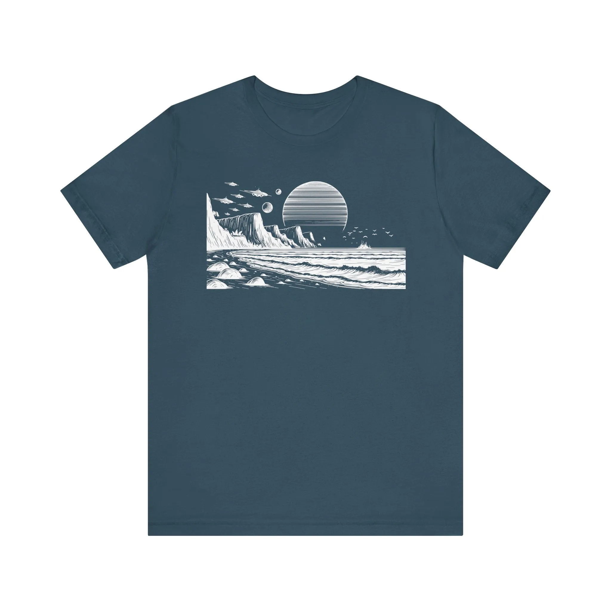 Alien Forces Approaching Abstract T-Shirt