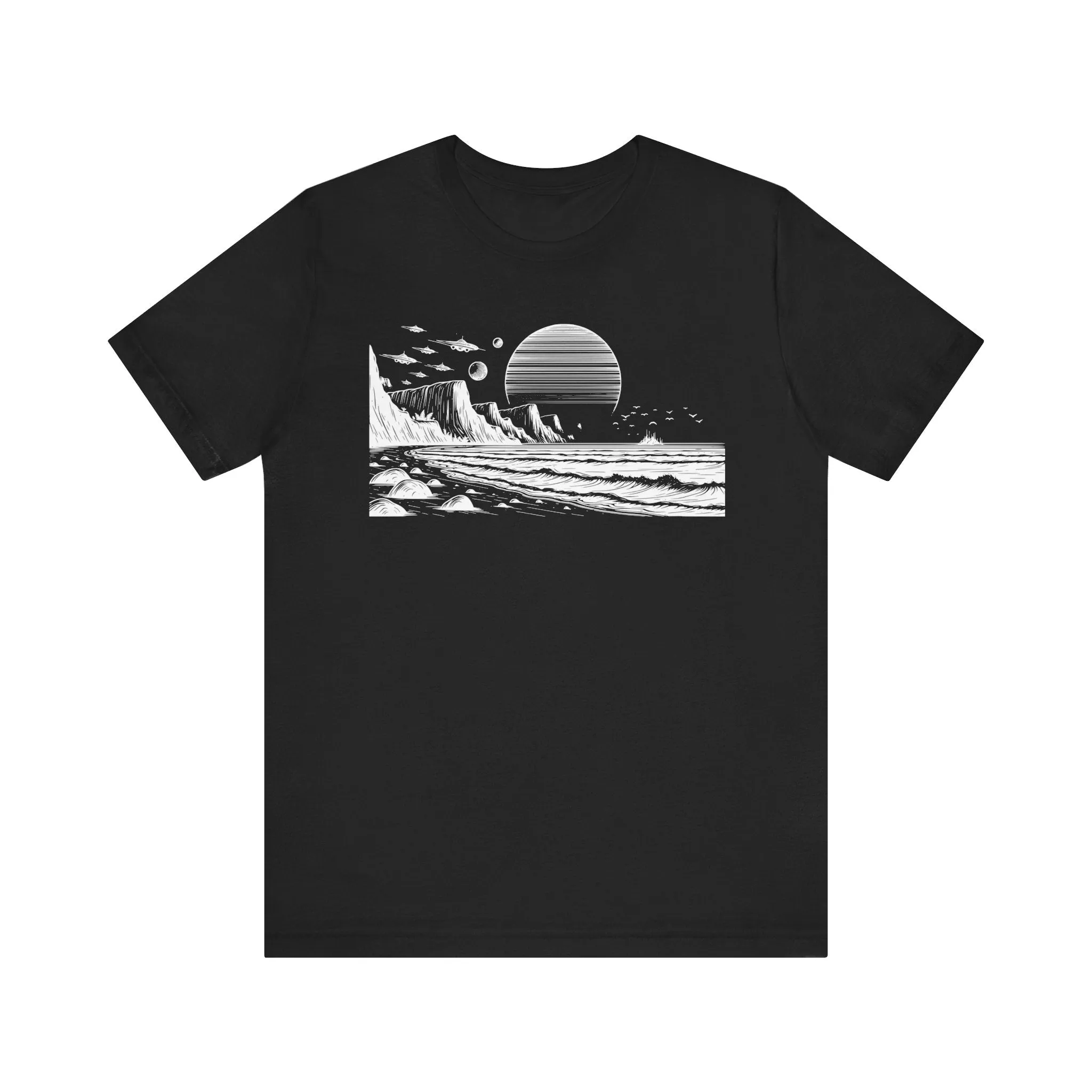 Alien Forces Approaching Abstract T-Shirt