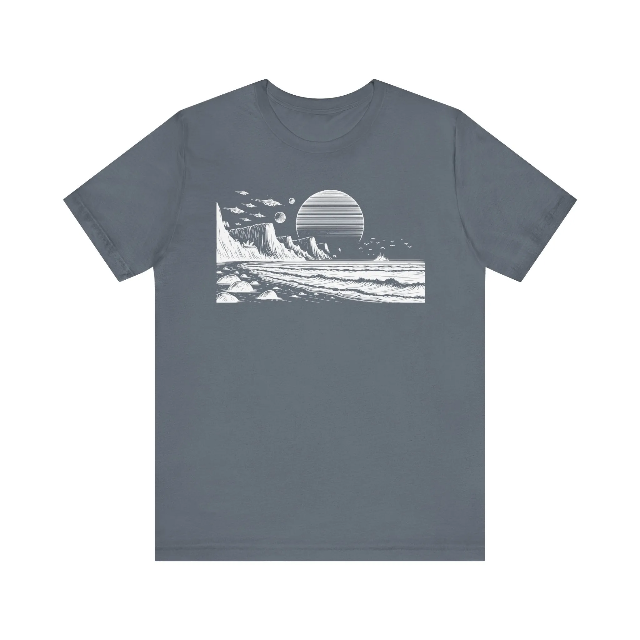 Alien Forces Approaching Abstract T-Shirt