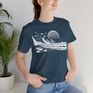 Alien Forces Approaching Abstract T-Shirt