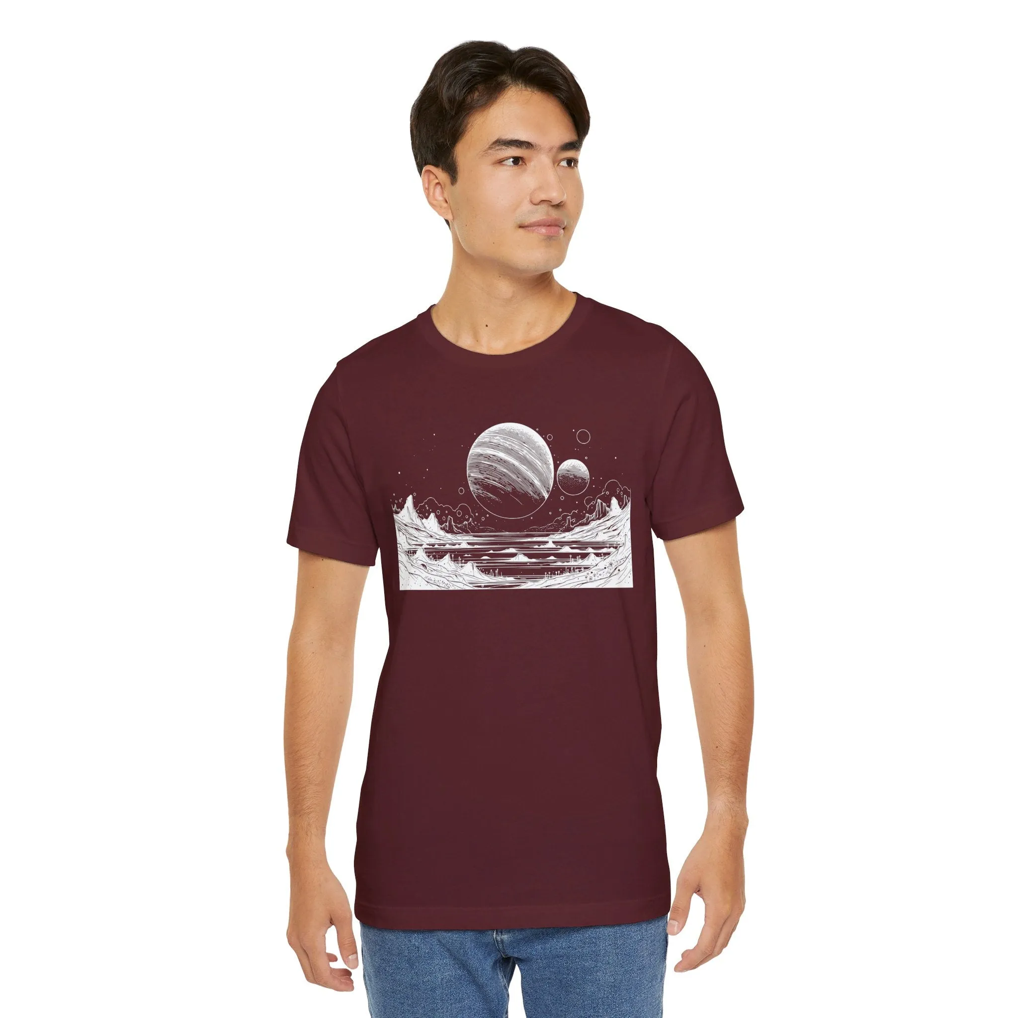 Alien Landscape abstract T-Shirt