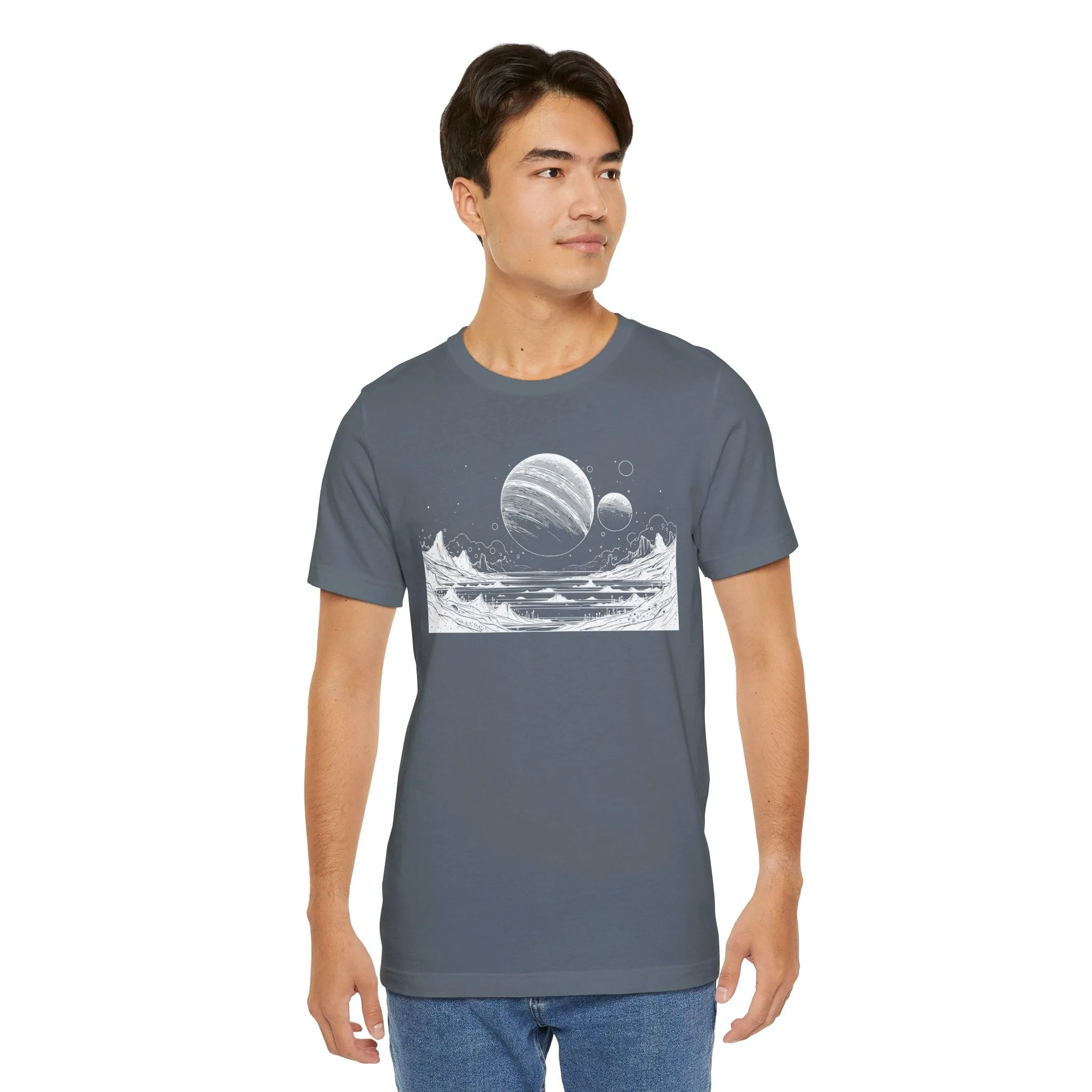 Alien Landscape abstract T-Shirt