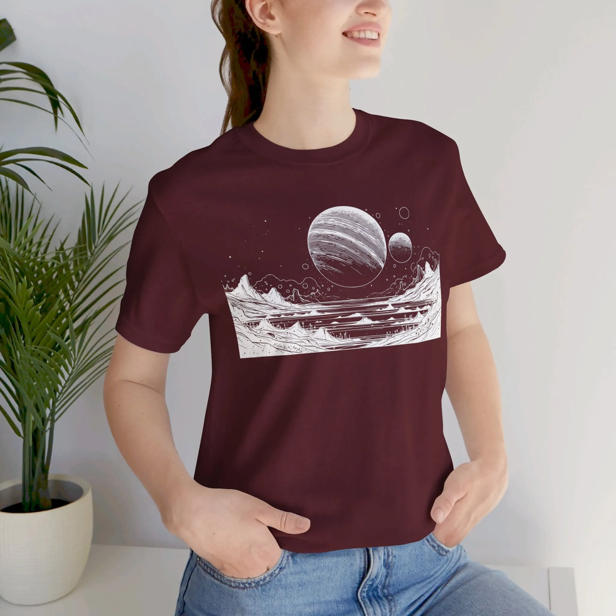 Alien Landscape abstract T-Shirt