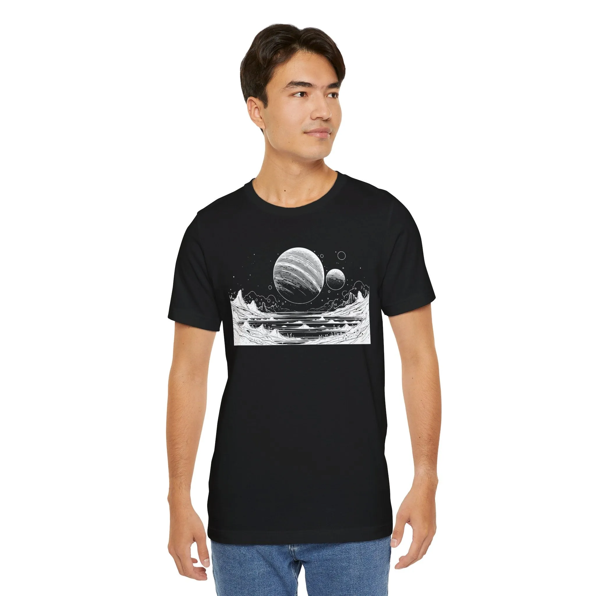 Alien Landscape abstract T-Shirt