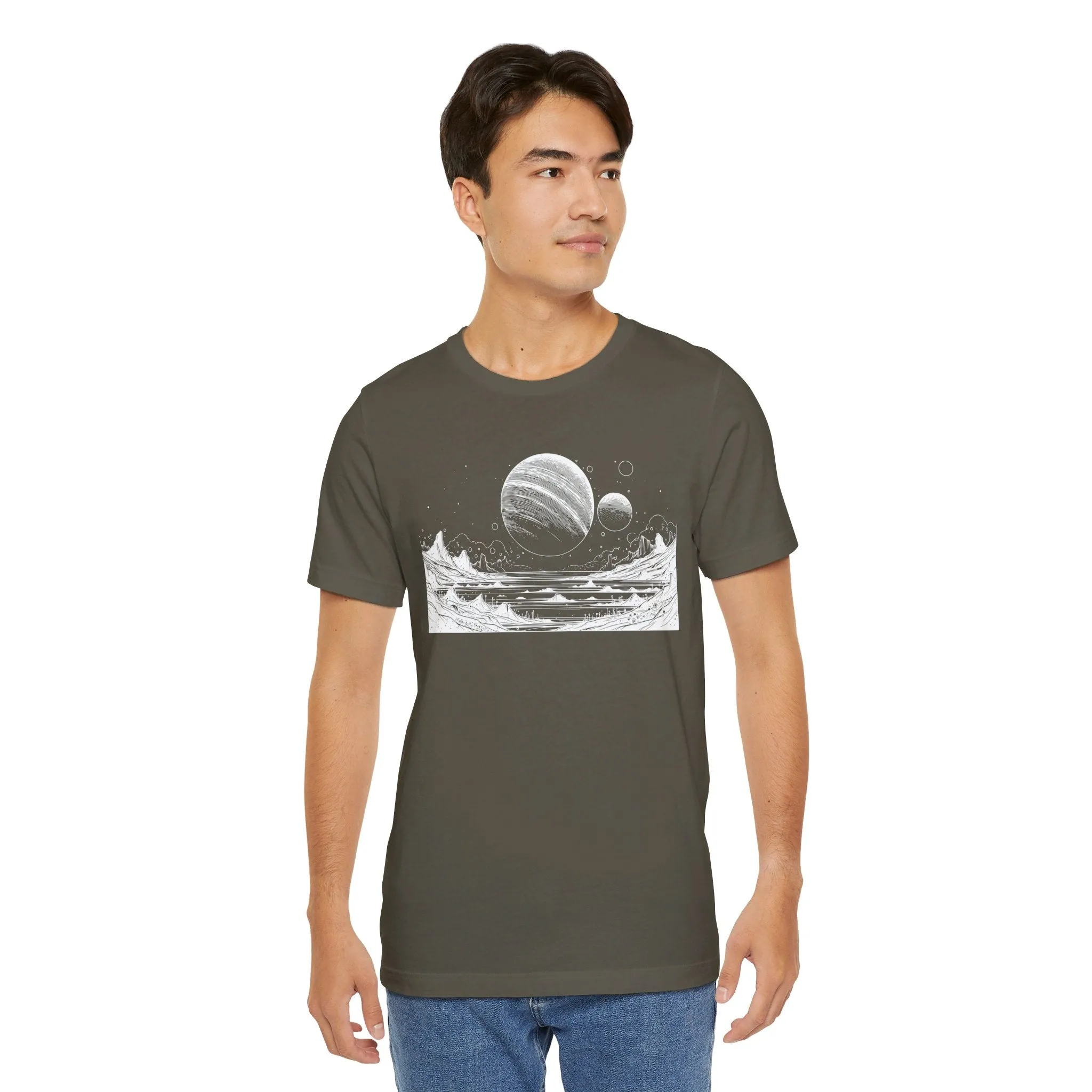 Alien Landscape abstract T-Shirt