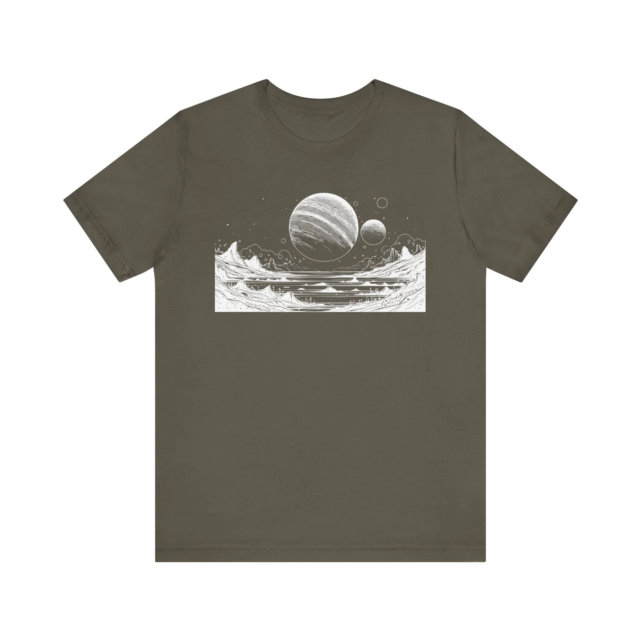 Alien Landscape abstract T-Shirt