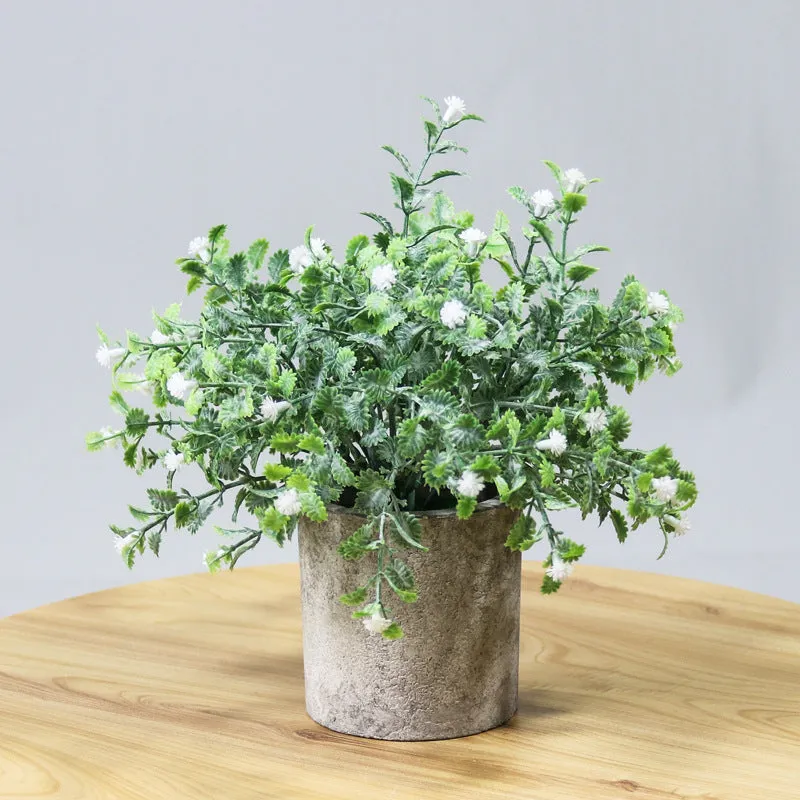 Artificial Plants Starry Sky Plastic Flower Fake Green Plant