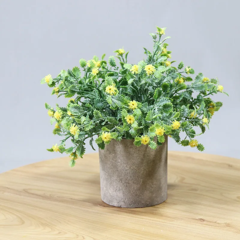 Artificial Plants Starry Sky Plastic Flower Fake Green Plant