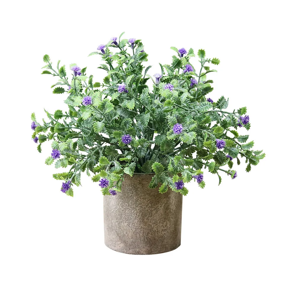Artificial Plants Starry Sky Plastic Flower Fake Green Plant