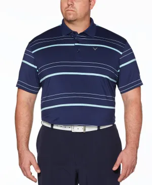 Big & Tall Fashion Stripe Polo