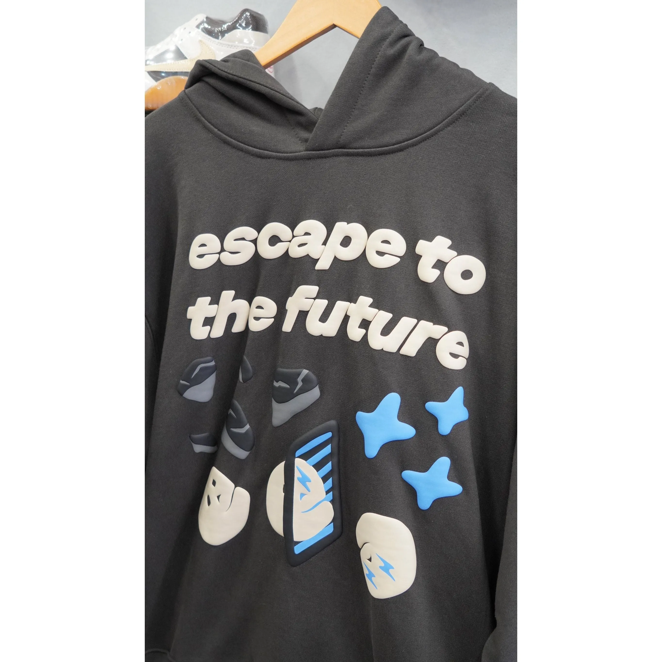 Broken Planet Escape To The Future Hoodie Black