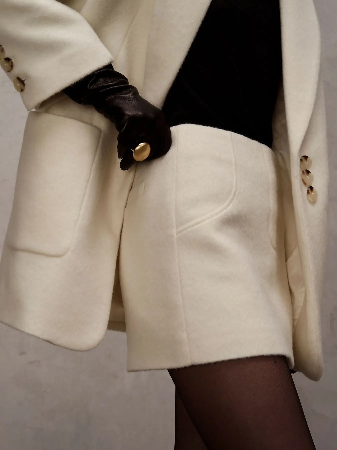 Cashmere Mini Skirt