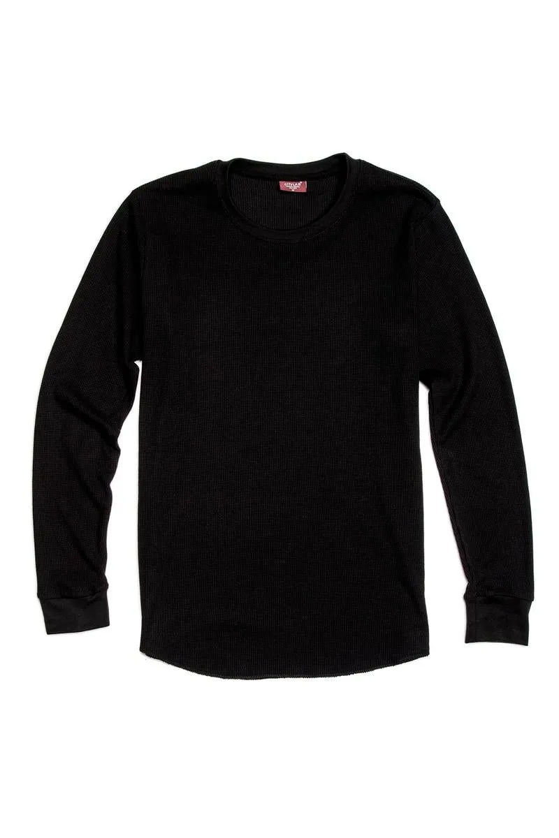 City Lab - Fitted Thermal Shirt - Black