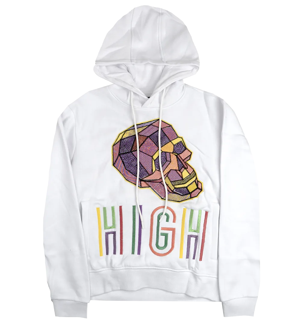 CREATE 2MRW EMBROIDERED HOODIE WHITE - CF1242