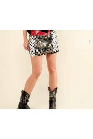Festival Glam Sequin Skirt