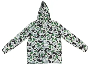 Fleece Hoodie - Duck Camo: M