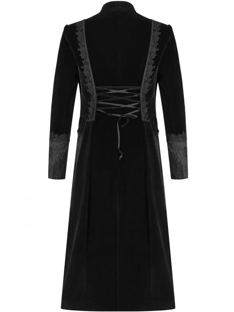 Goth Medium Length Coat