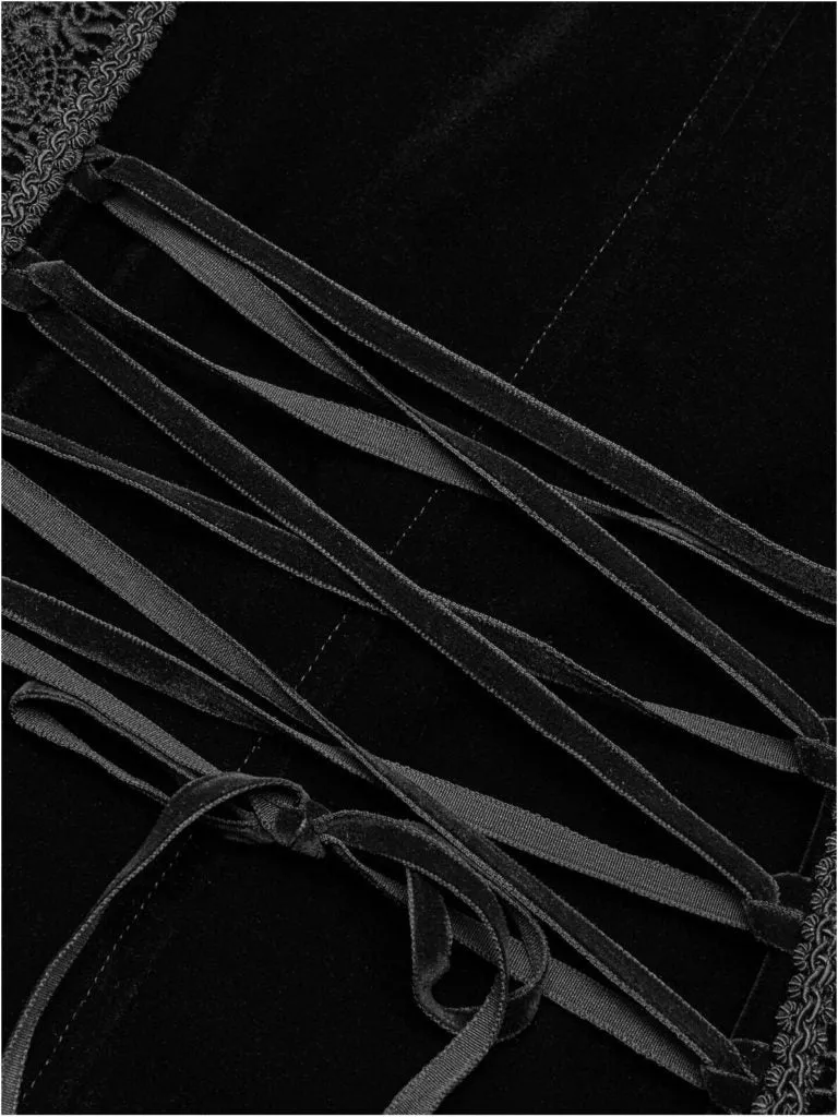 Goth Medium Length Coat