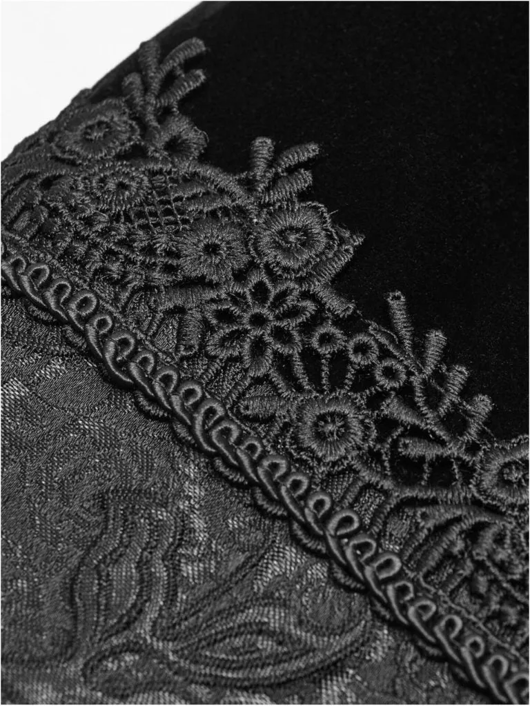 Goth Medium Length Coat