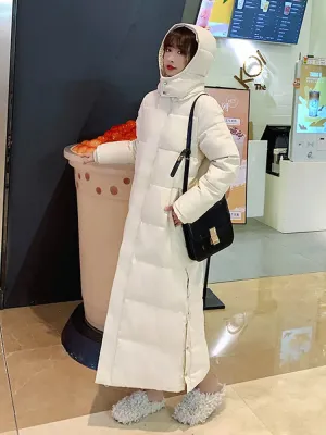 Grace – Women's Winter X-Long Hooded Down Coat