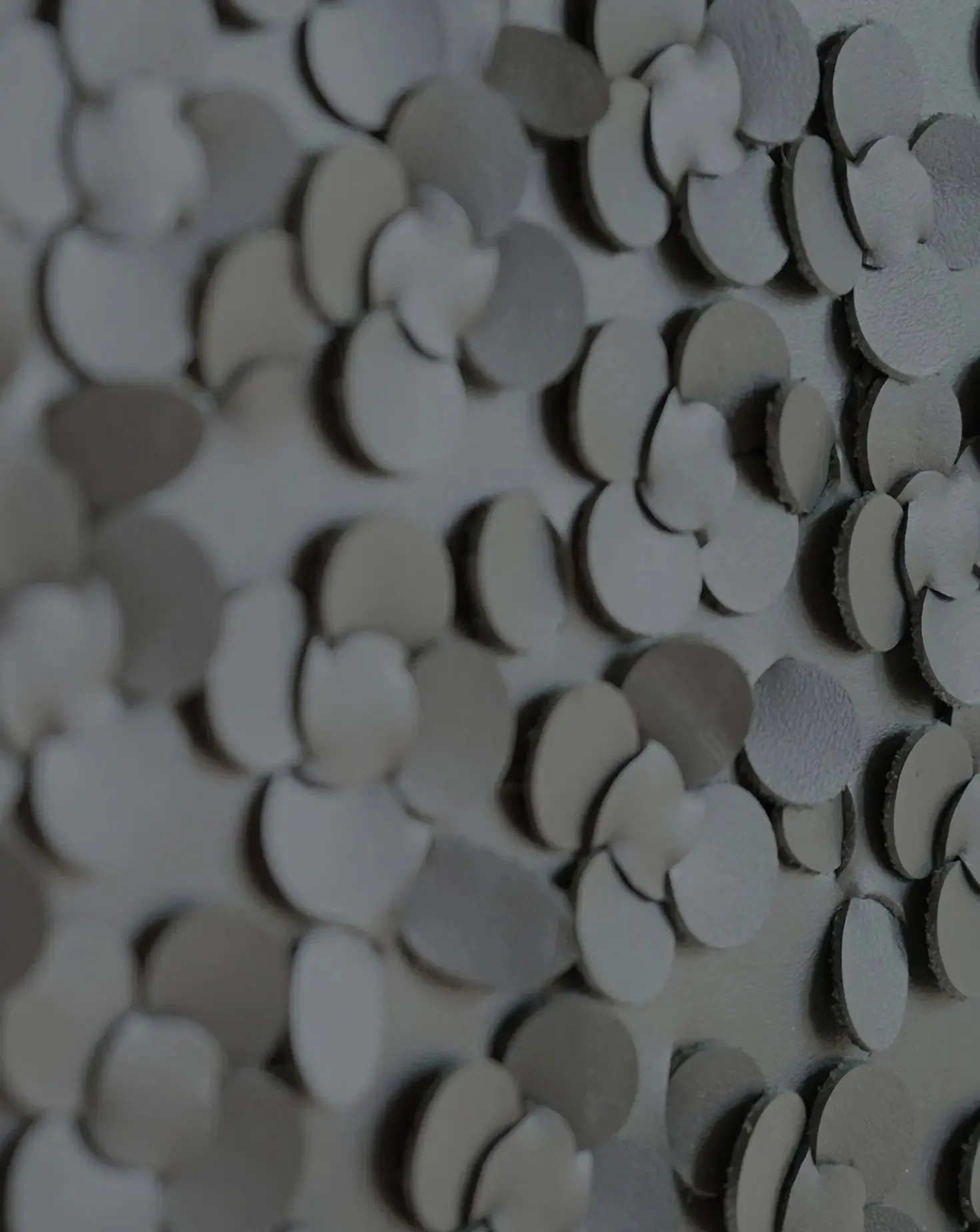 Grey Blossom Wall Art
