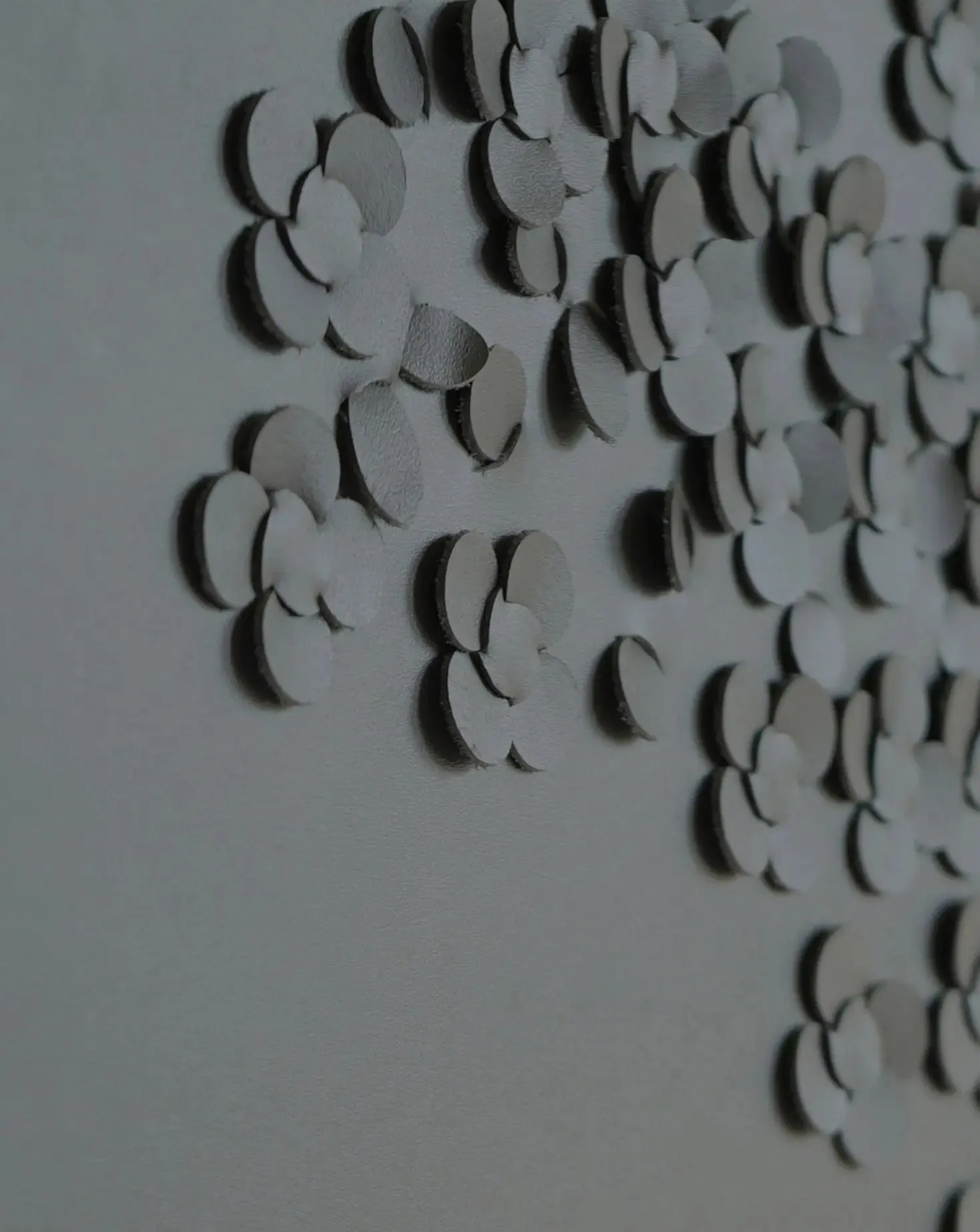 Grey Blossom Wall Art