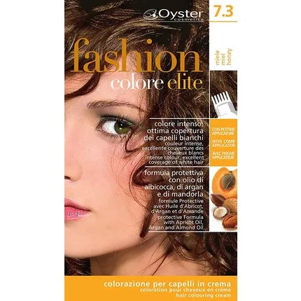 Hair dye Fashion Elite Miele 7.3, Oyster Cosmetics Spa