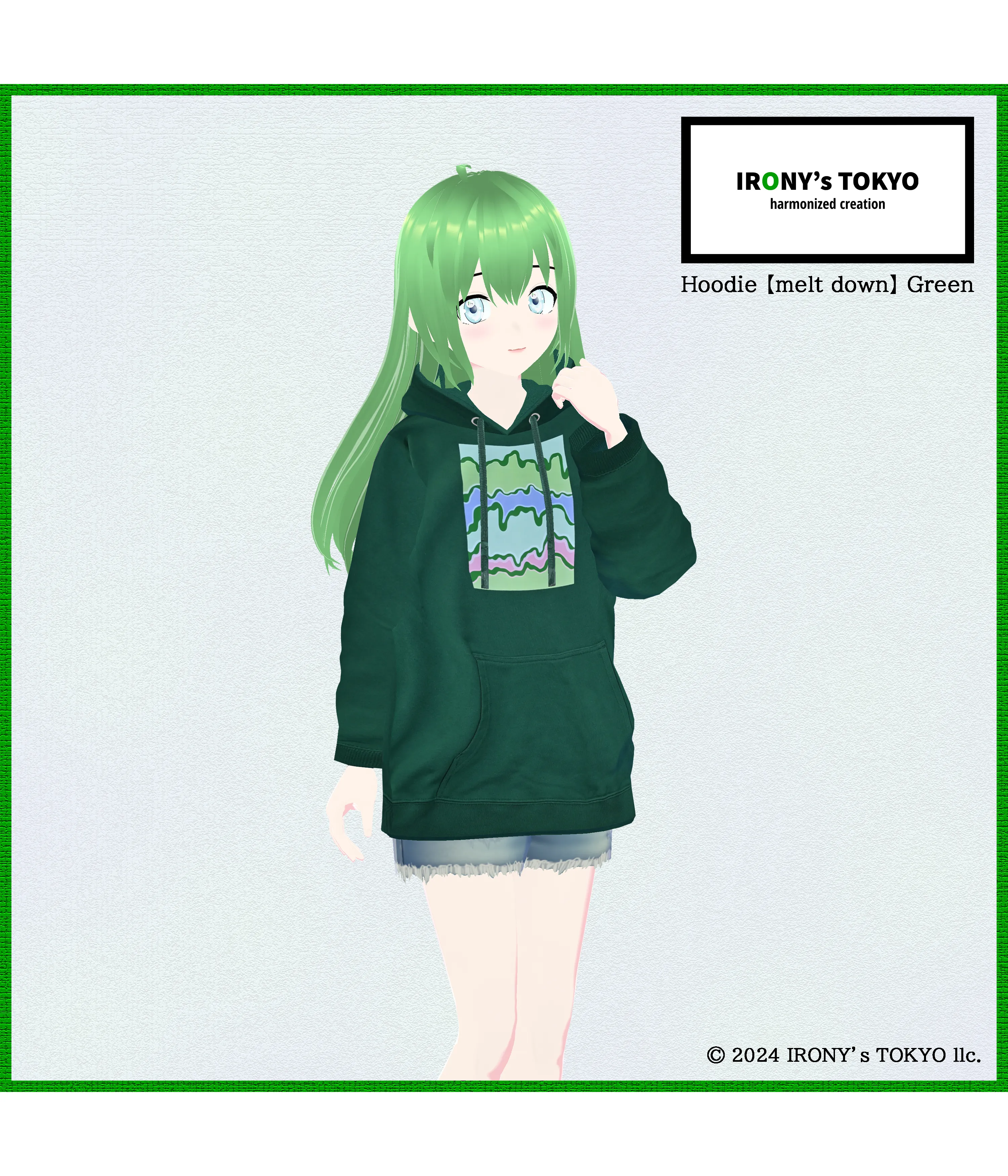 Hoodie 【melt down】