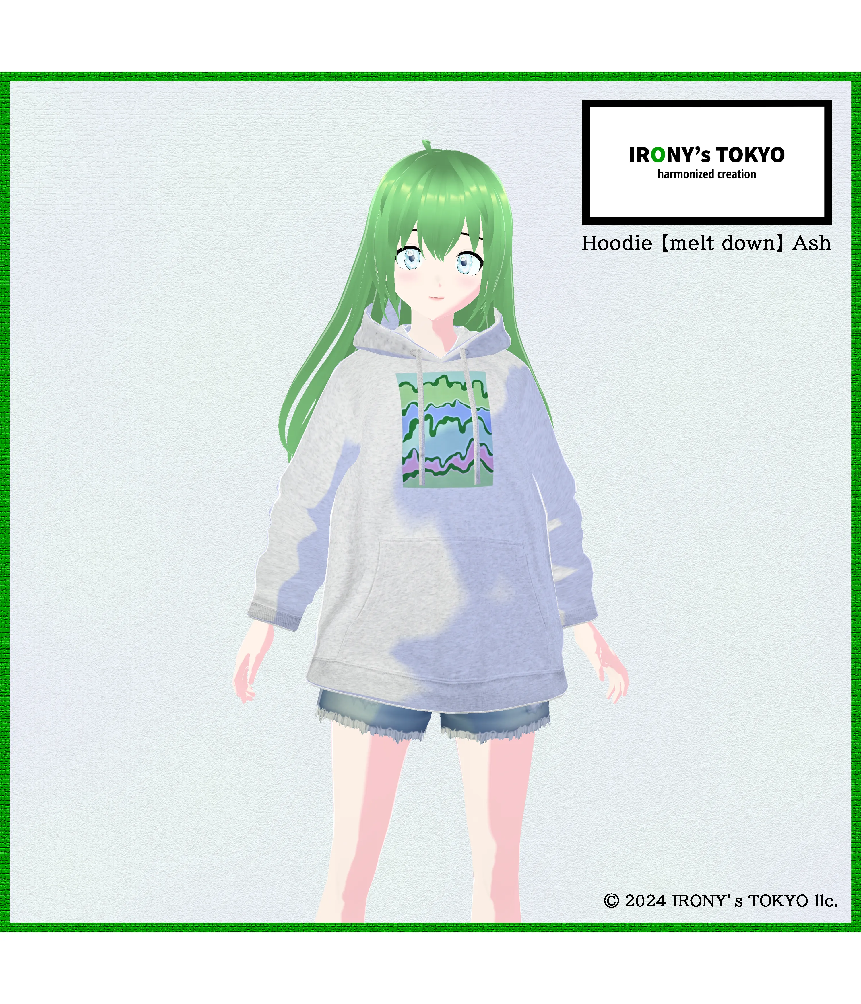 Hoodie 【melt down】