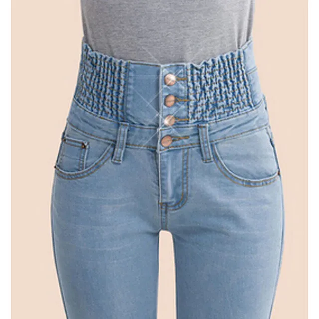 Hot Denim Pants Elastic