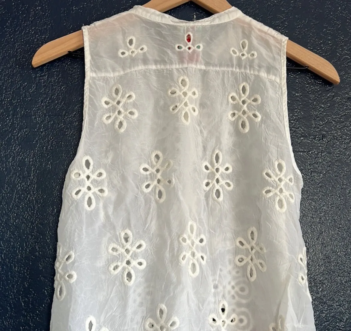 Johnny Was Wirey Vine Georgette Tunic