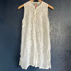 Johnny Was Wirey Vine Georgette Tunic