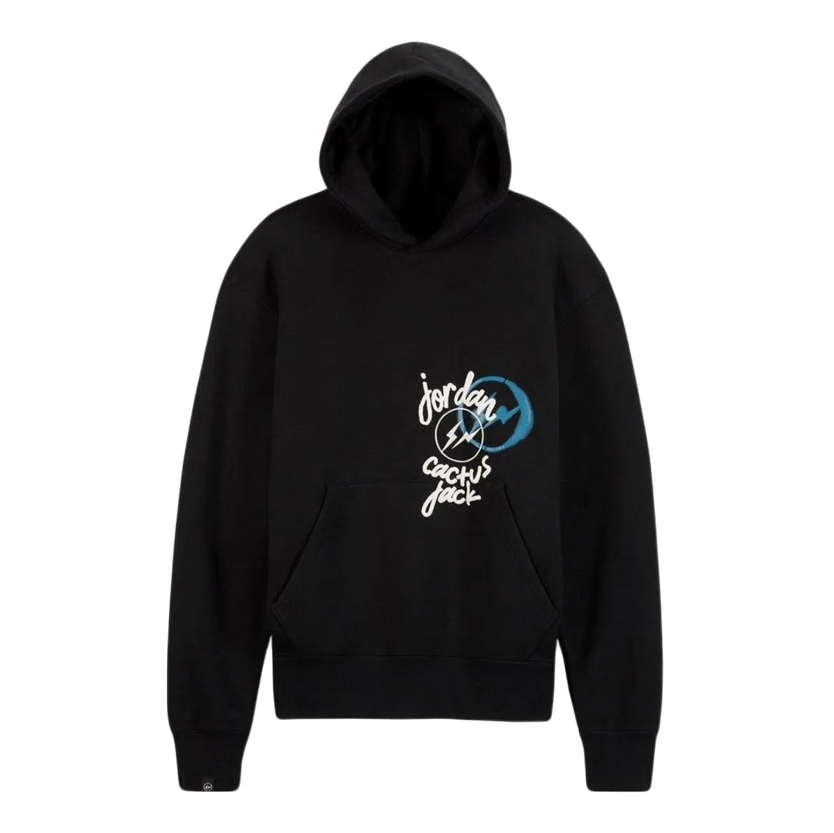 Jordan x Travis Scott x Fragment Design Hoodie Black