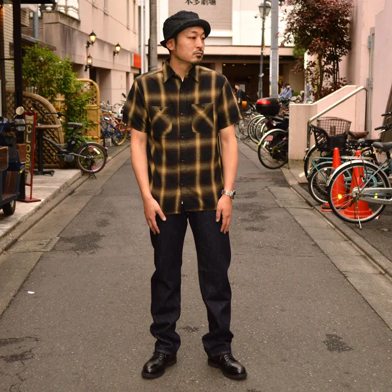 KOJIMA GENES "RNB-1221R" 21oz Zipper Fly Straight