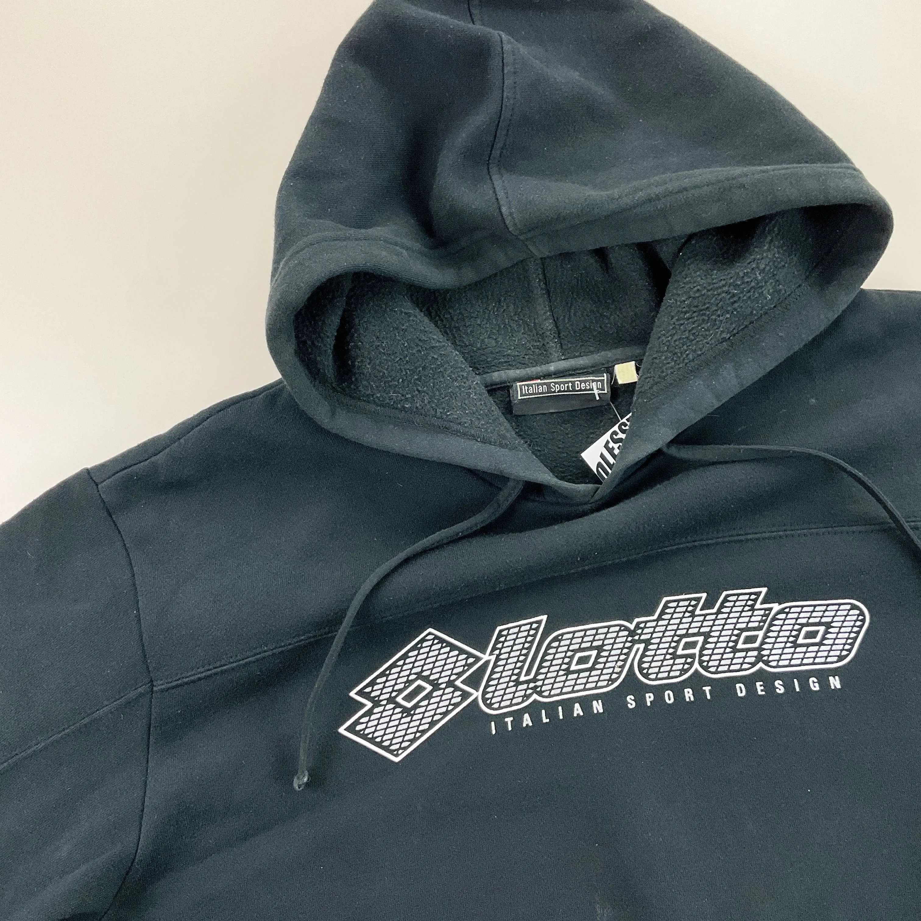 Lotto 00s Spellout Hoodie - XL