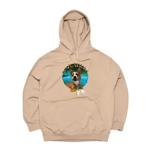LUCKY SPACE HOODIE BEIGE