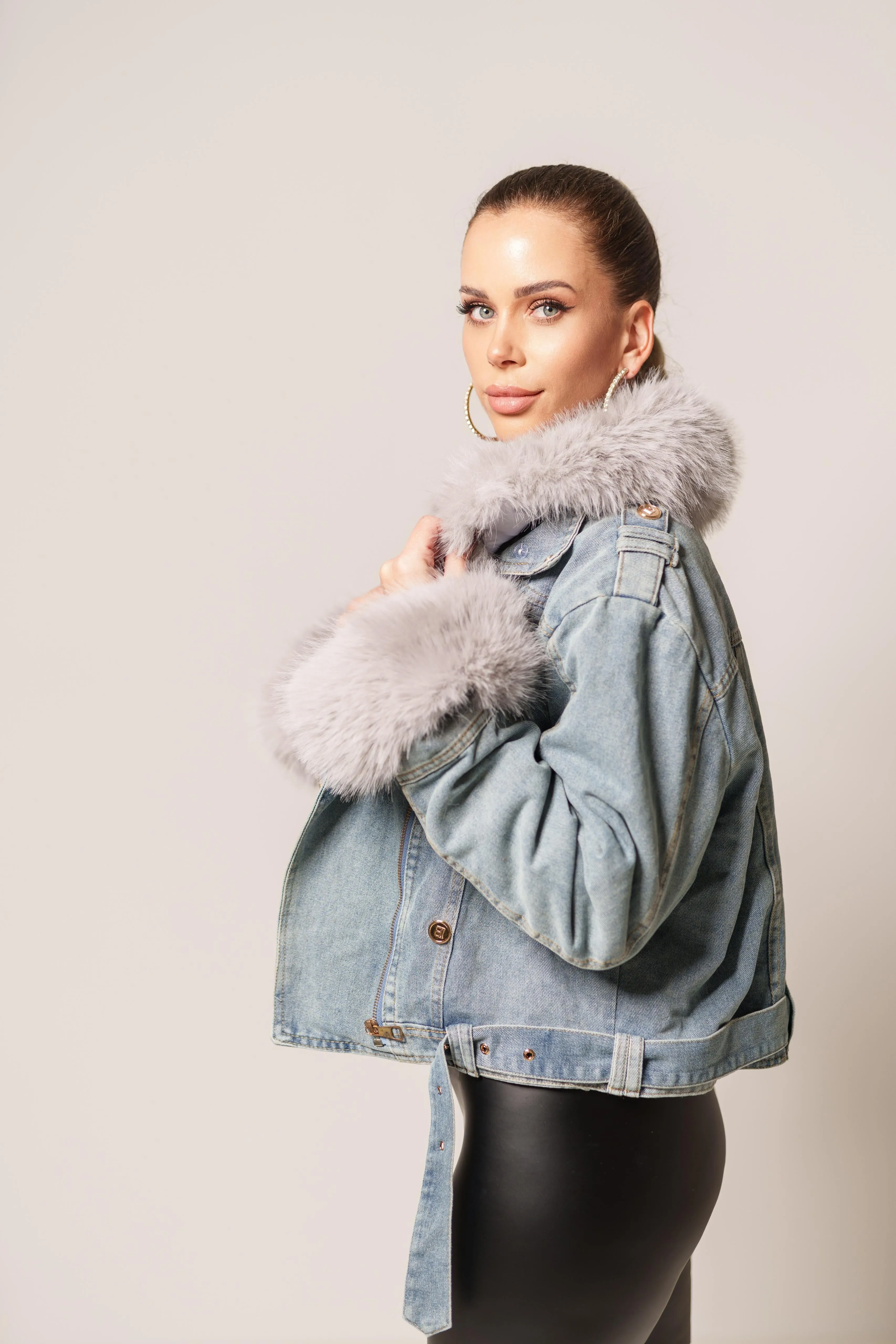 LUMIRA FAUX FUR JACKET