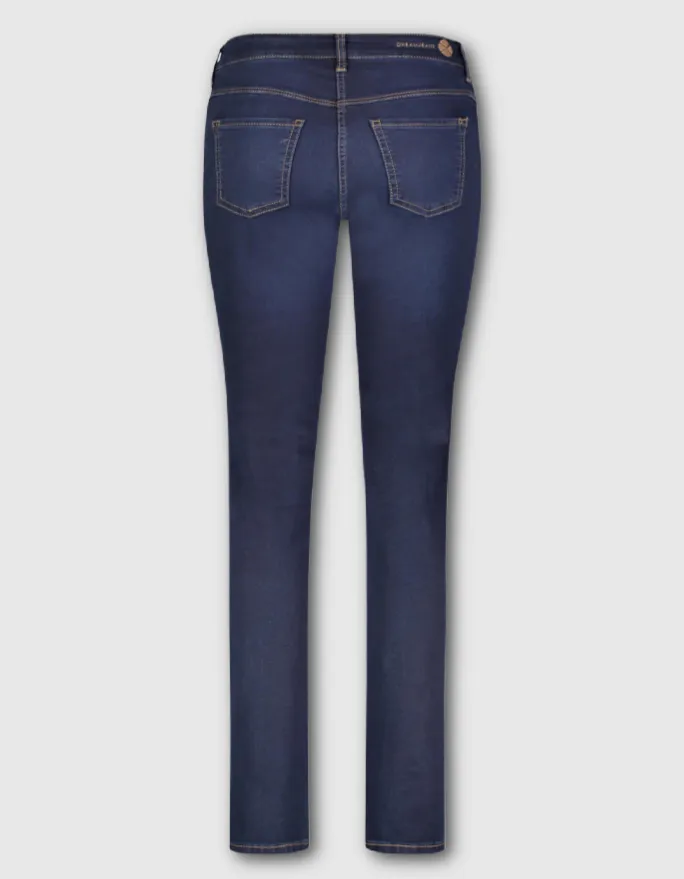 MAC Dream Straight Fit Dark Wash Jeans