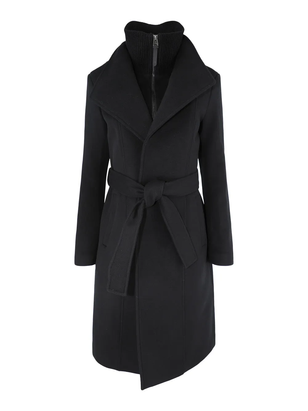 Mackage 2-in-1 Double Face Wool Coat With Sash (More Colors)