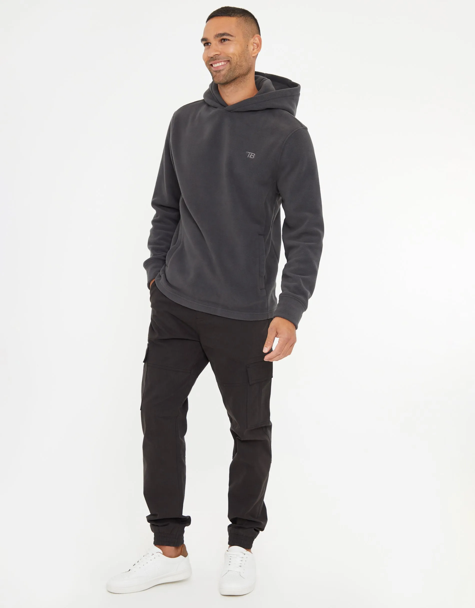 Men's Slate Fitness Pullover Hoodie