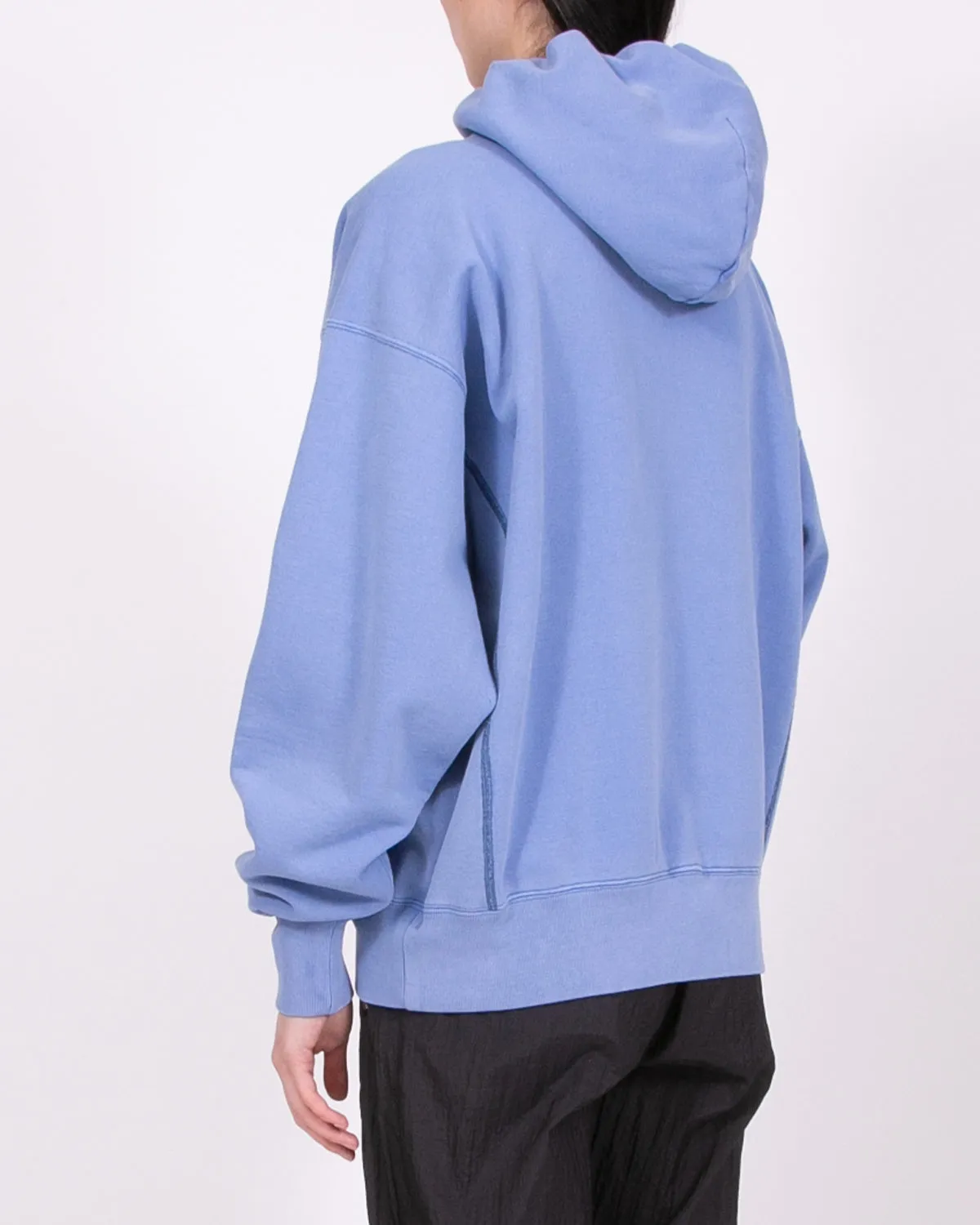 Natural Dyed Hoodie Fleece - Coast