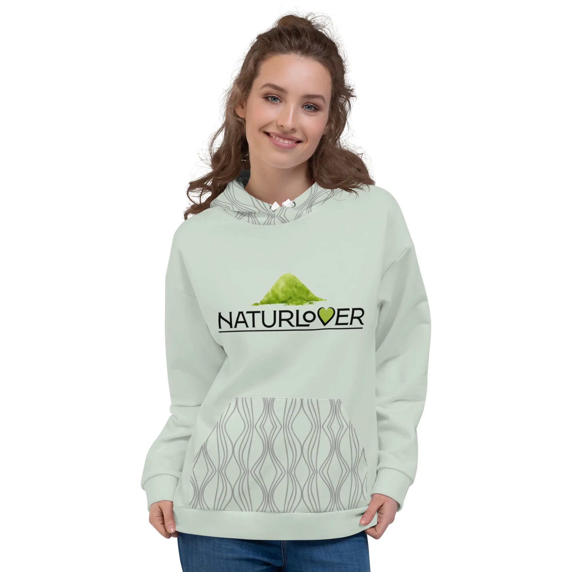 NaturLoVer Recycling Hoodie SPECIAL Edition, mint green