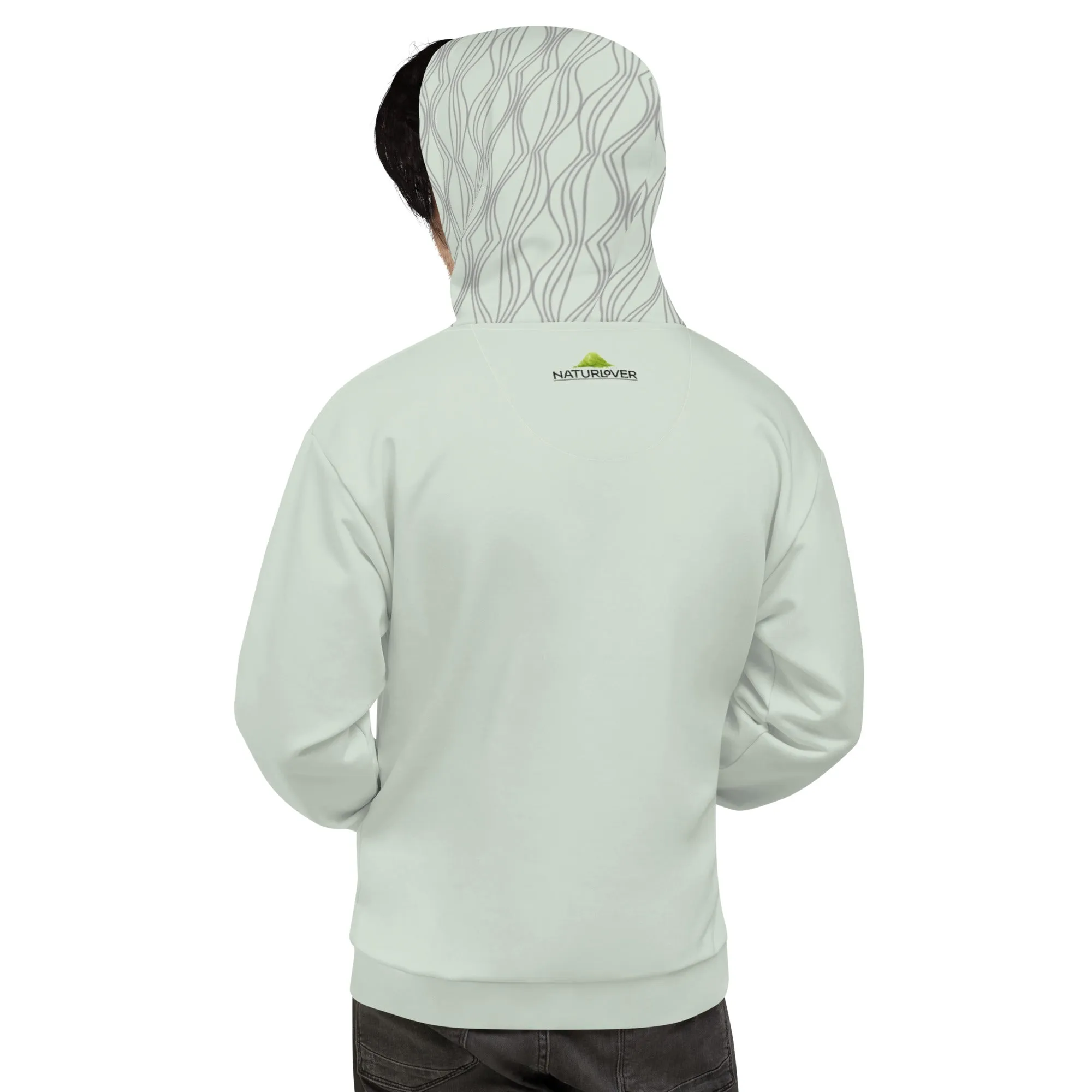NaturLoVer Recycling Hoodie SPECIAL Edition, mint green