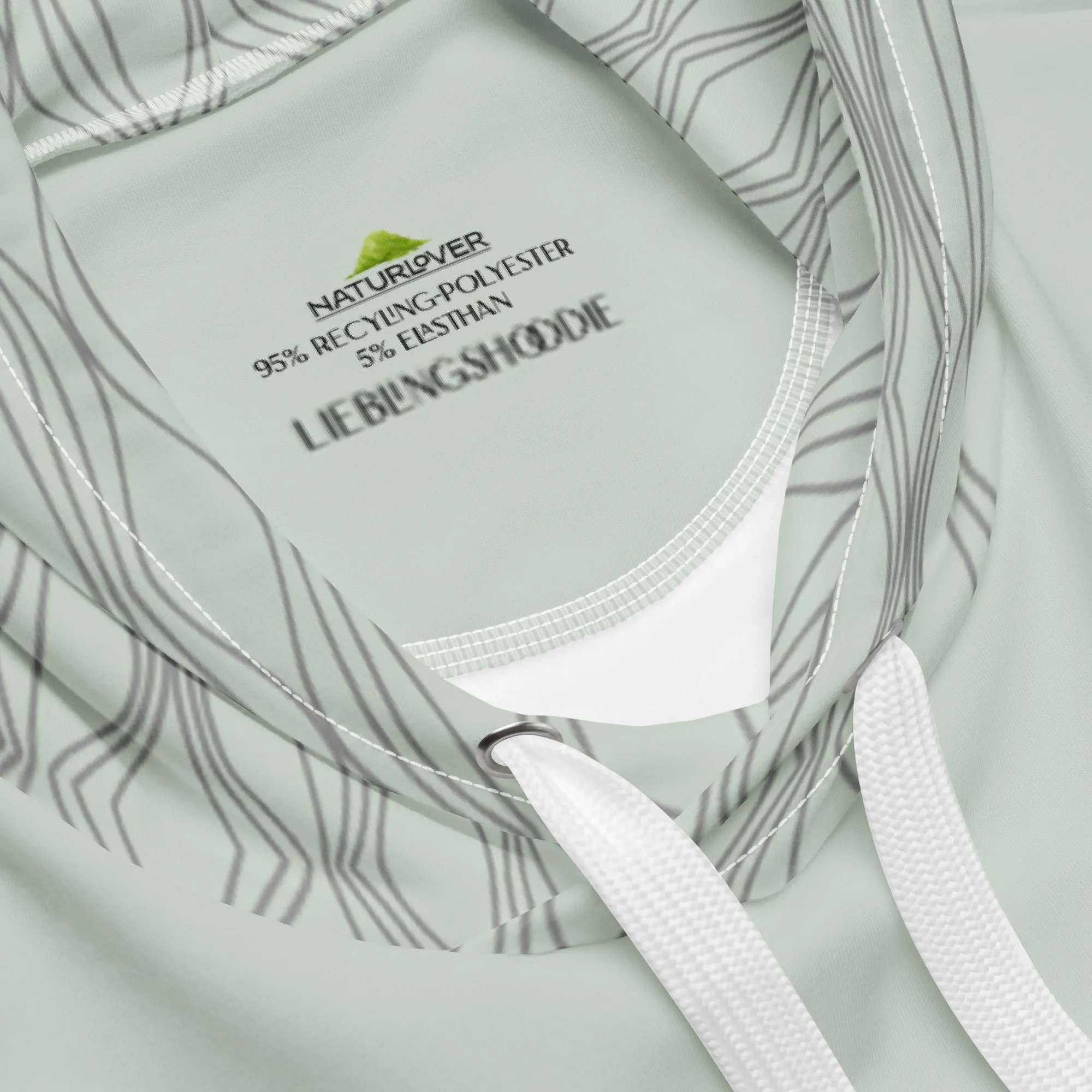 NaturLoVer Recycling Hoodie SPECIAL Edition, mint green